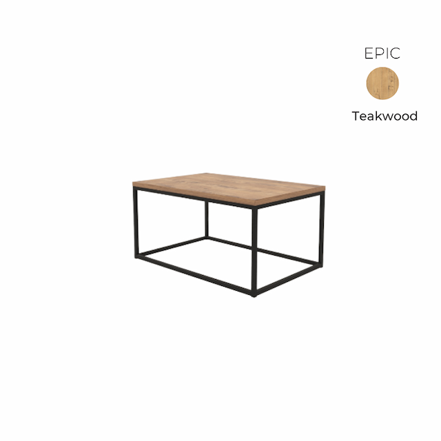 Стол журнальный прямоугольный Алсав 21EPIC.096 Teakwood