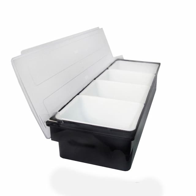 Контейнер Guangzhou Perfect Co., Ltd.  JW-B4B (для бармена, 4 отсека, черный)
