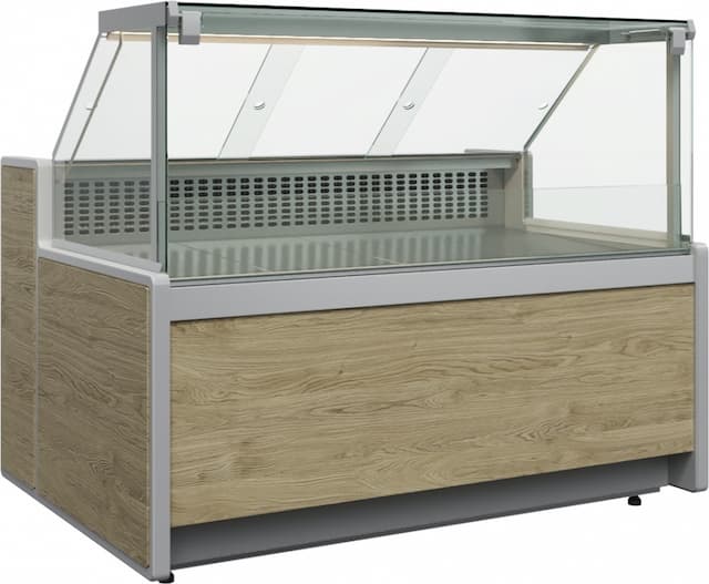 Витрина морозильная, газлифт Carboma BAVARIA 3 GC111 SL 0,94-1 без боковин (Мариель)