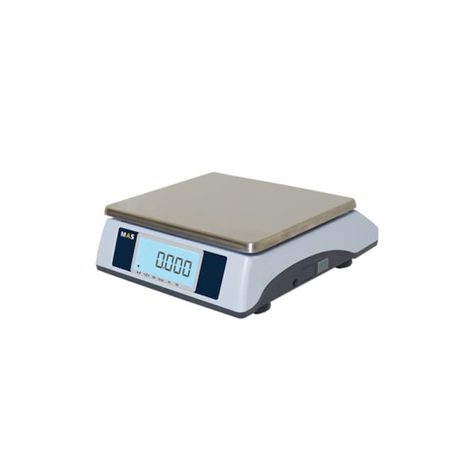 Весы электронные порционные компактные с дисплеем для клиента MAS MSC-10D