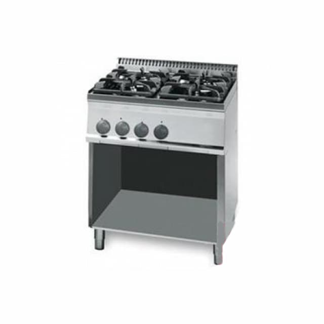 Плита 4 конфорочная 700 серии Tecnoinox PC70G7A 613036 газ