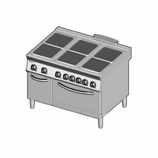 Плита 900 серии TECNOINOX PF12VE9 316127