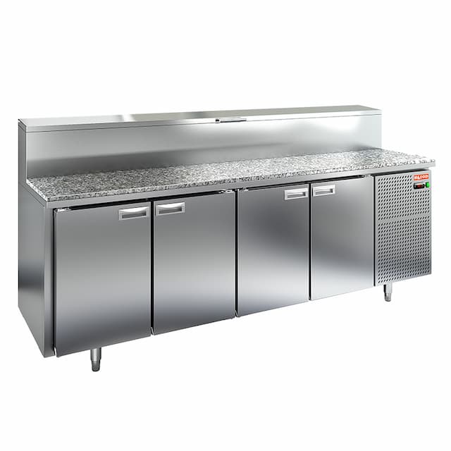 Стол охлаждаемый для пиццы Hicold PZ2-1111/GN (1/6) камень